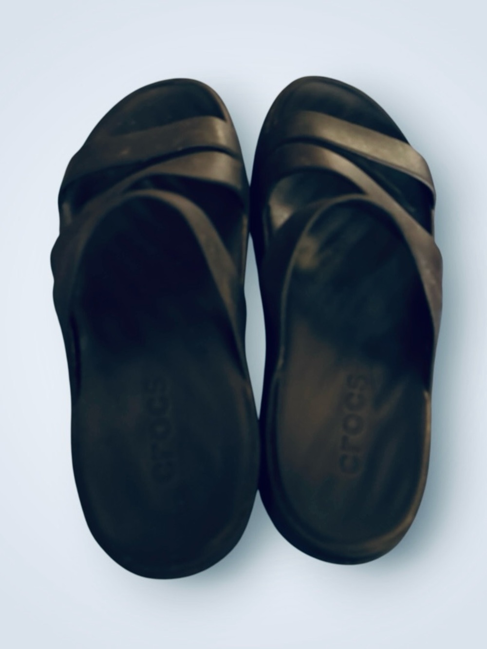 Crocs Getaway Strappy slip On Sandals Women’s Size 9